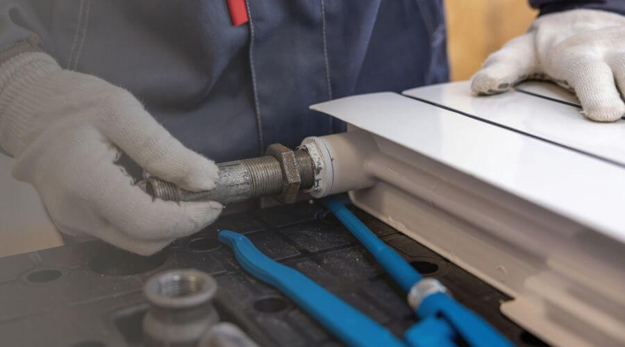 Leak detection in Etna, WY